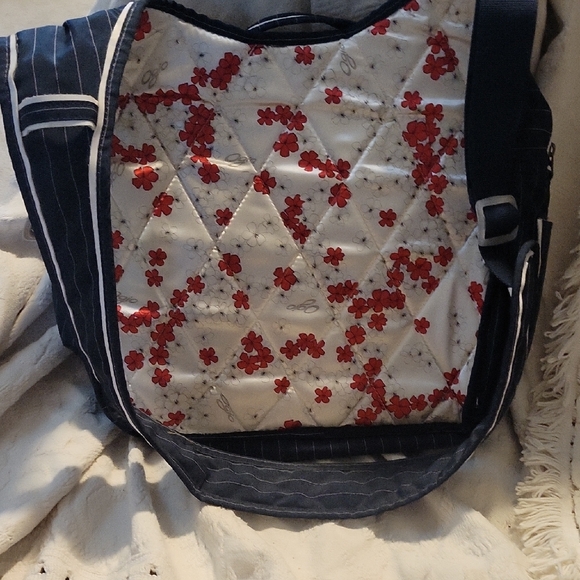 OGIO Navy Blue Striped Crossbody Bag - Picture 5 of 11